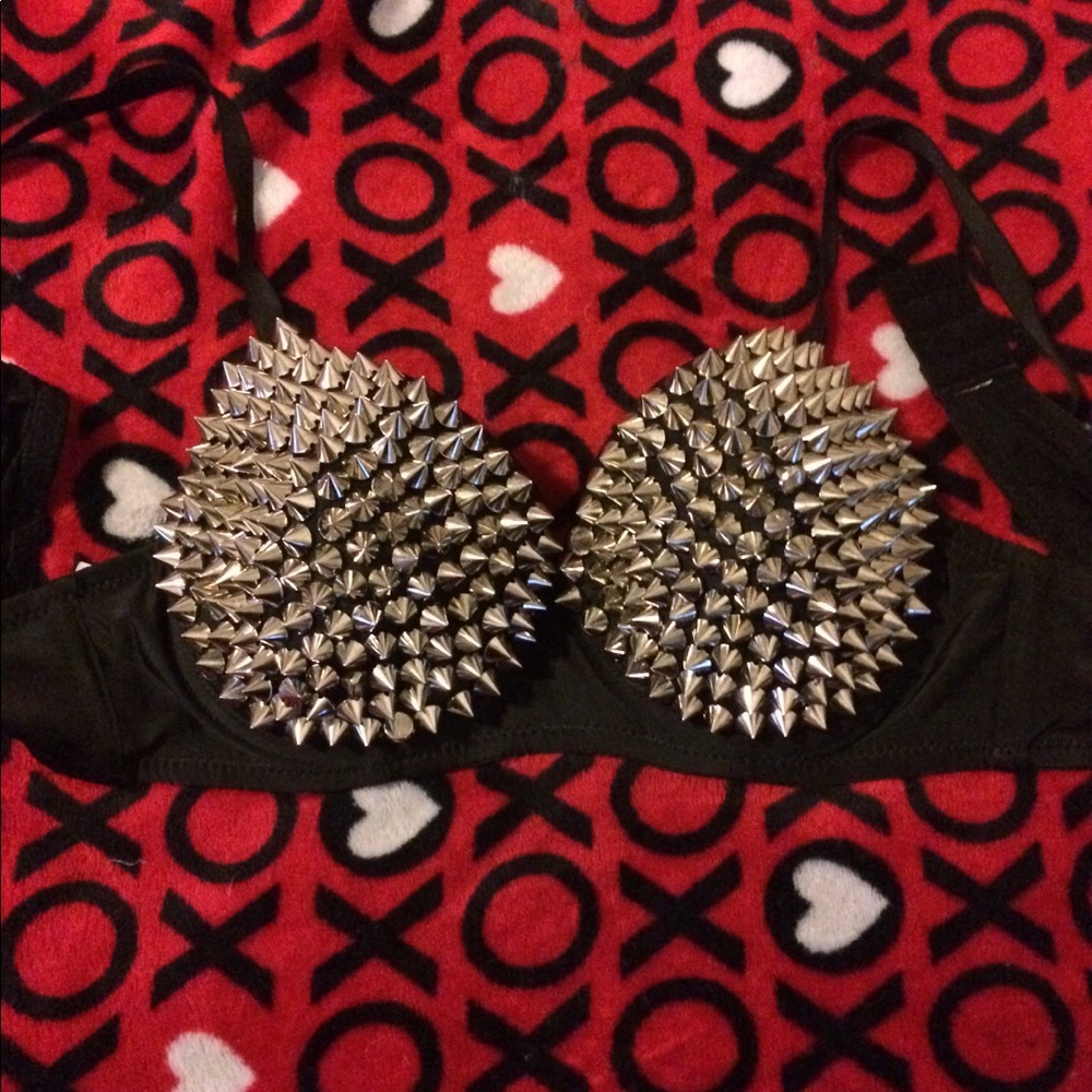 Spiked Bra